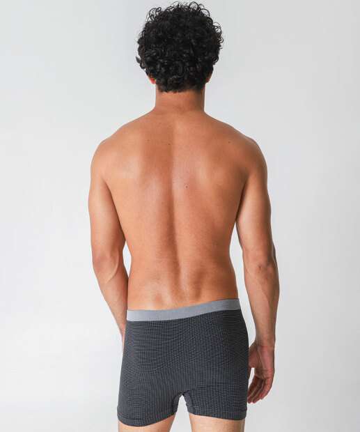 Cueca Masculina Boxer DUOMO Preto