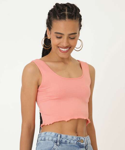 Image_Blusa Regata Feminina Cropped Canelado Marisa