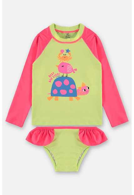 Biquíni Infantil Poliéster FPS e50 Up Baby