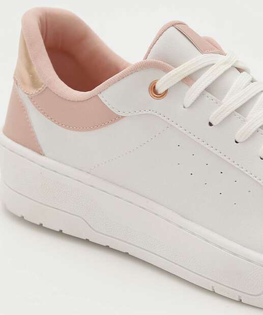 Tênis Casual Feminino Recorte Marisa