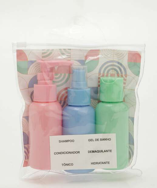 Kit de Viagem Feminino 3 Peças Marisa