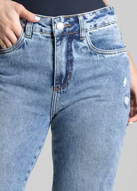 Calça Jeans Sawary Reta - 282486