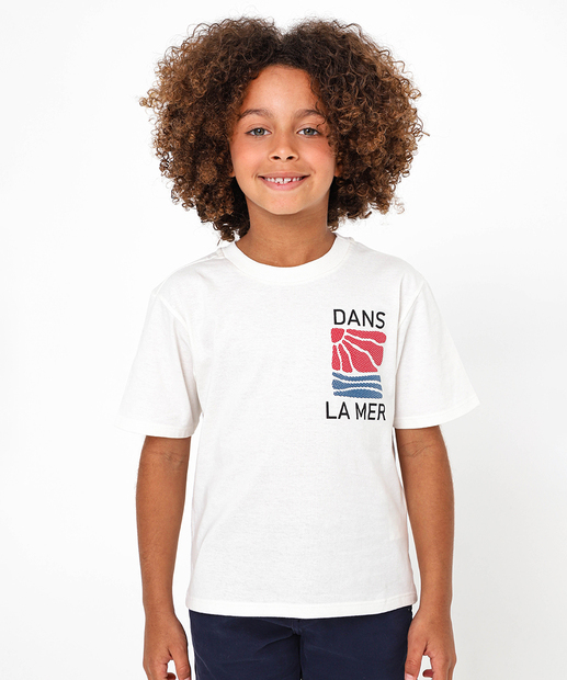 Image_Camiseta Infantil Estampa MR Tam 4 a 10 Off White