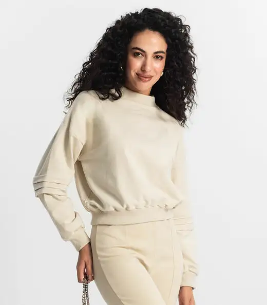 Blusão Feminino Rovitex Bege