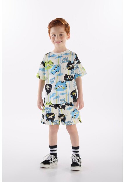 Image_Conjunto Menino Camiseta e Short Três e Já