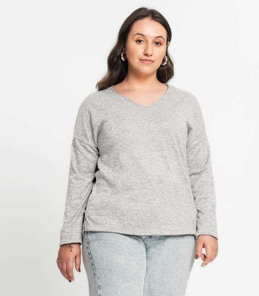 Image_Blusa Feminina Plus Infinita Cor Cinza