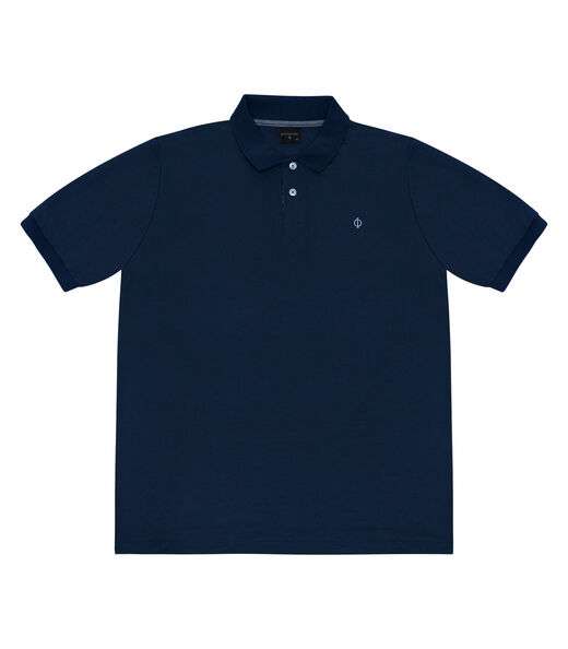 Polo Masculina Básica Diametro Azul
