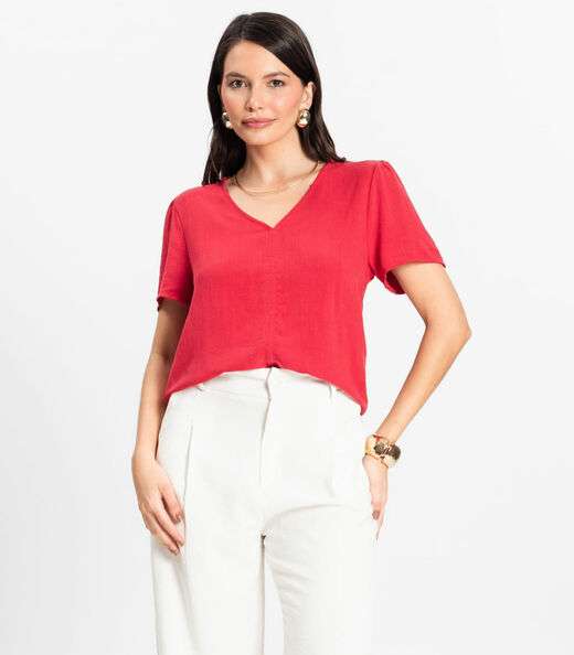 Image_Blusa Feminina Comfy Select Vermelho