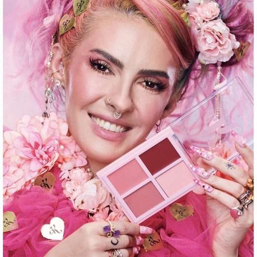 Paleta Blush Pó e Creme Selene By Karen Bachini