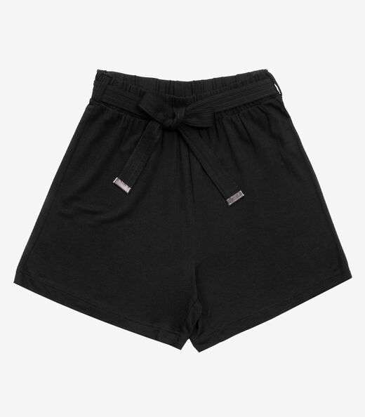 Shorts Feminino Molecotton Rovitex Preto