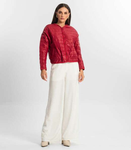 Jaqueta Feminina Microfibra Endless Vermelho