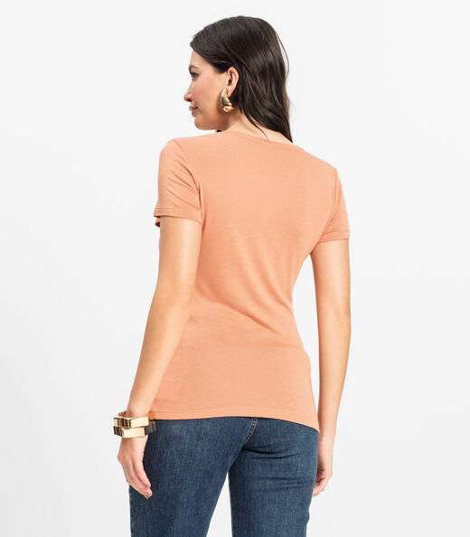 Blusa Feminina Básica Visco Tricot Rovitex Marrom