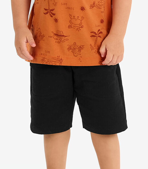 Conjunto Verão Menino Rovi Kids Laranja