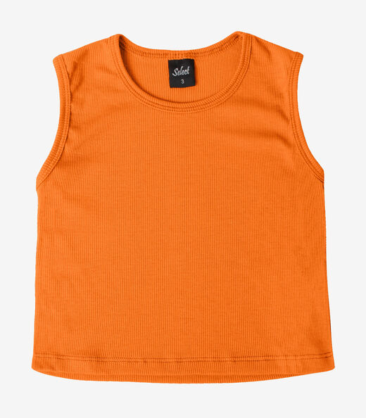 Regata Infantil Menina Select Laranja