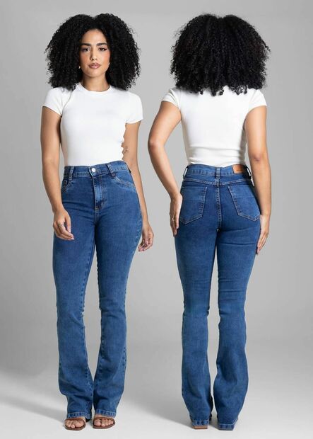 Calça Jeans Sawary Boot Cut - 282648