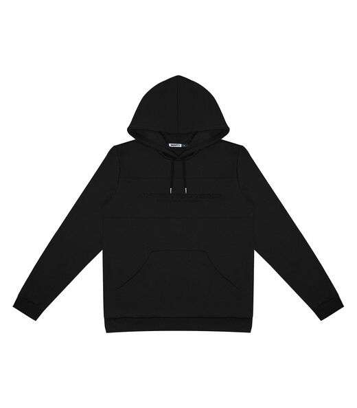 Blusão Juvenil Masculino Com Capuz Minty Preto