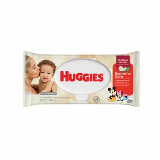 Image_Lenço Umedecido Huggies Supreme Pic 48 Unidades
