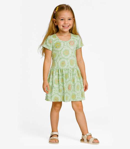 Image_Vestido Infantil Meia Malha Select Verde