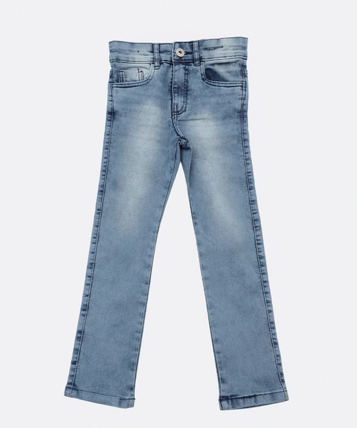 Image_Calça Infantil Jeans Skinny Bolsos Tam 4 a 8 Azul