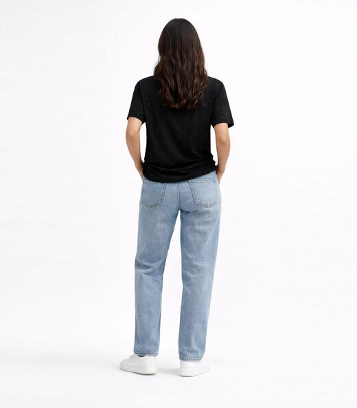 Camiseta Feminina Básica Infinita Cor Preto