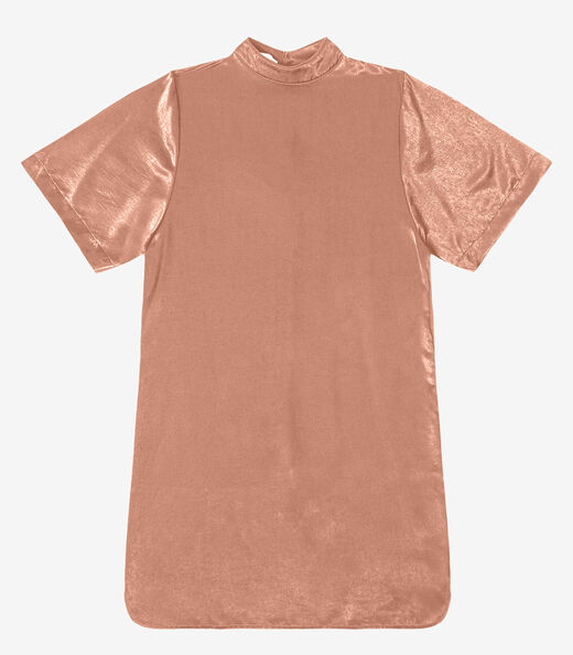 Vestido Curto Feminino Endless Marrom