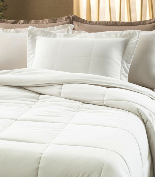 Edredom Soufflé Solteiro Matelassê Altenburg Branco