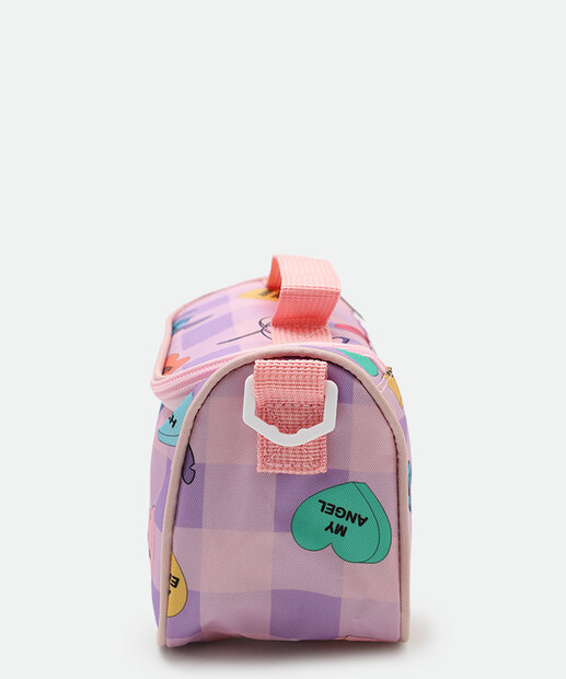 Lancheira Térmica Feminina Stitch Disney Rosa