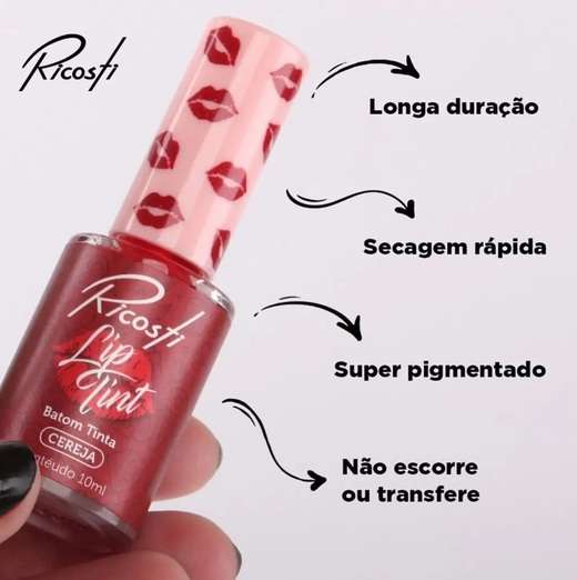 Lip Tint Vegano Amora Ricosti 10ml
