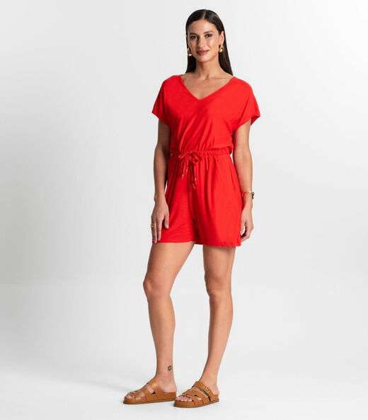 Macaquinho Feminino Rovitex Laranja