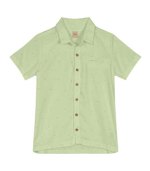 Camisa Infantil Menino Viscose Dobby Trick Nick Verde