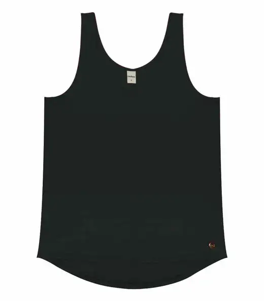 Regata Feminina Básica Rovitex Preto