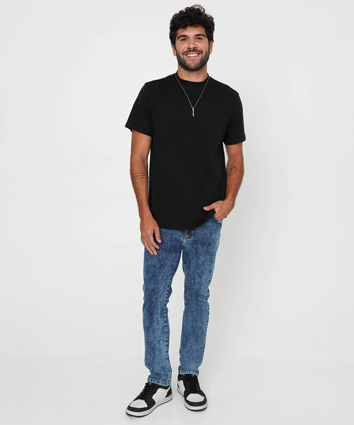 Image_Calça Masculina Jeans Skinny Jezzian Azul
