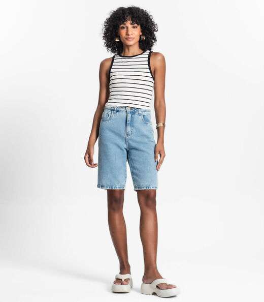 Regata Feminina em Cotton Leve Rovitex Bege