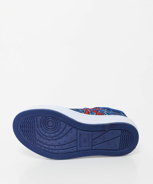 Tênis Infantil Casual Homem Aranha Azul