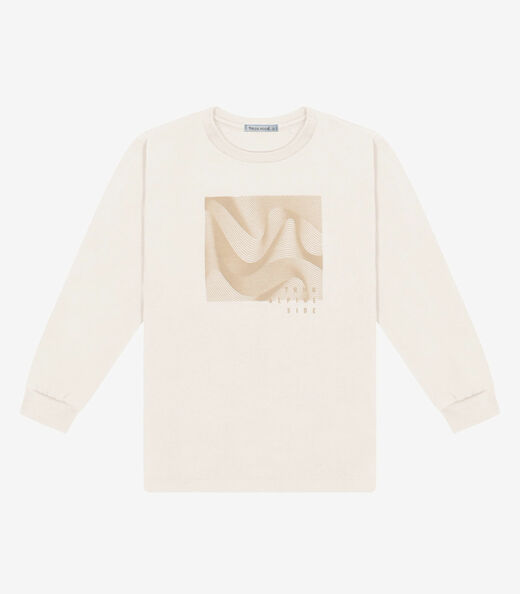 Image_Camiseta Manga Longa Masculino Trick Nick Bege