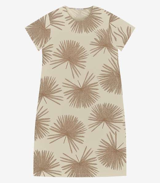 Vestido Super Midi Feminino Plus Size Secert Glam Bege