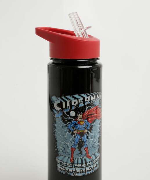 Garrafa Squeeze Estampa Super Homem Warner Bros 670ML