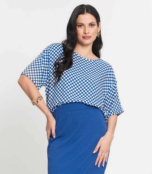 Image_Blusa Feminina Estampada Infinita Cor Azul