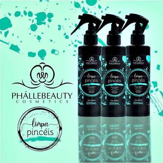 Limpa Pincéis 200ml PhálleBeauty PH0156
