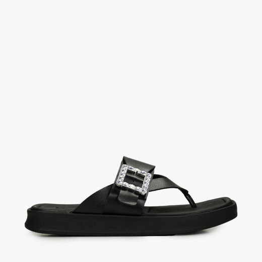 Sandália De Dedo Fivela Feminina