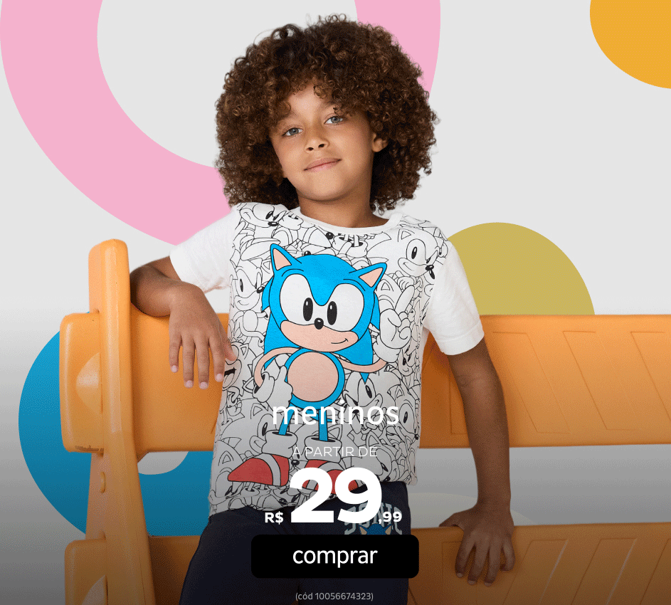 Infantil - Meninos a partir de R$29,99