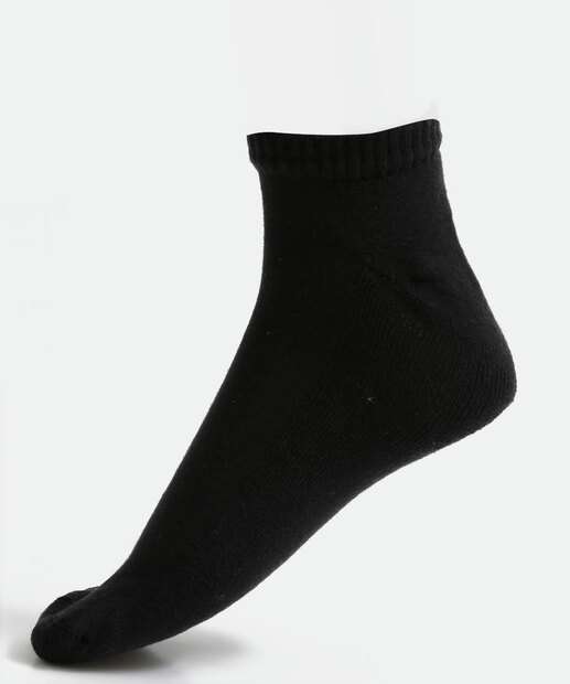 Kit 3 Pares Meias Masculina Cano Curto