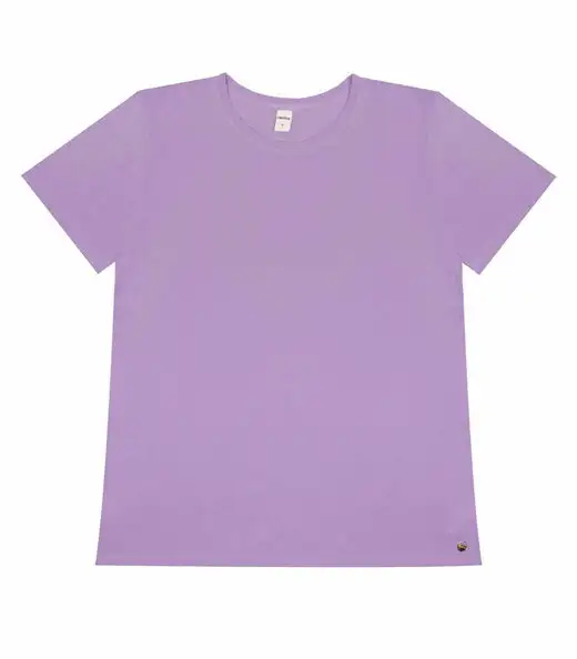 Blusa Feminina Básica Visco Tricot Rovitex Roxo