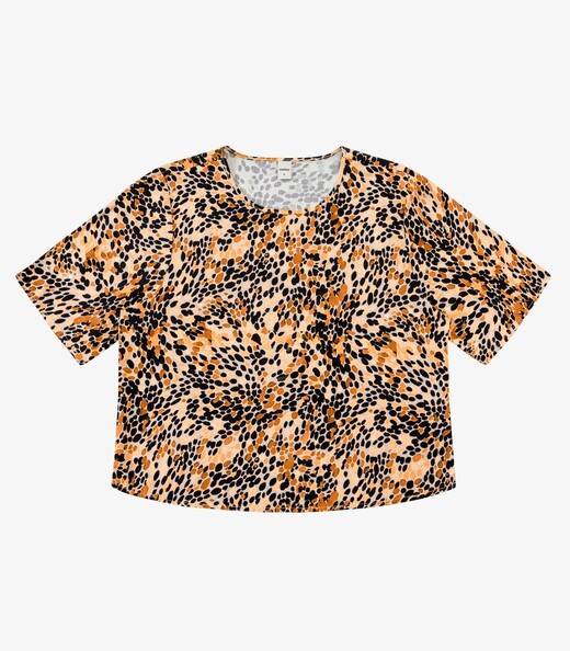 Image_Blusa Feminina Tecido Viscose Khyara Rovitex Bege