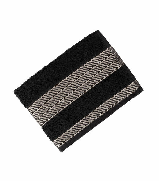 Image_Toalha De Rosto Siena De Algodão Atlantica Preto