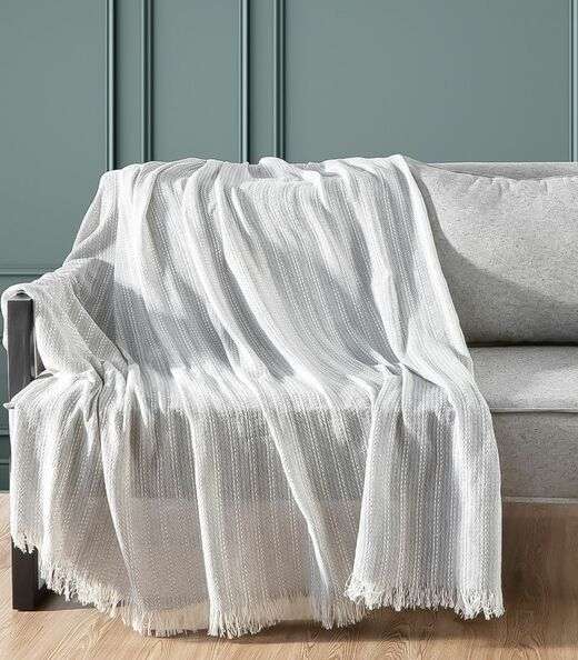 Image_Manta Para Sofá Sevilha 240 Cm x 170 Cm Adomes Cinza