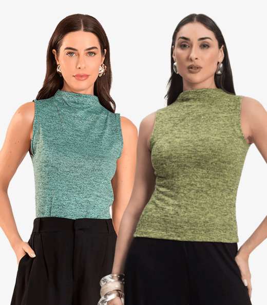 Image_Kit 2 Regatas Femininas Com Gola Infinita Cor Sortidas