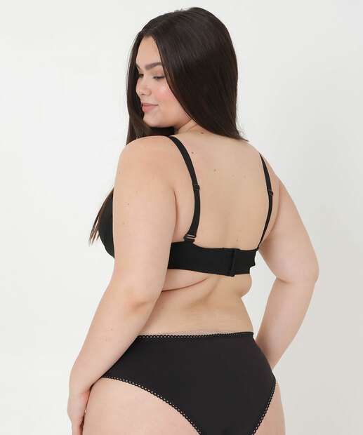 Sutiã Plus Size Com Base E Com Bojo Marisa