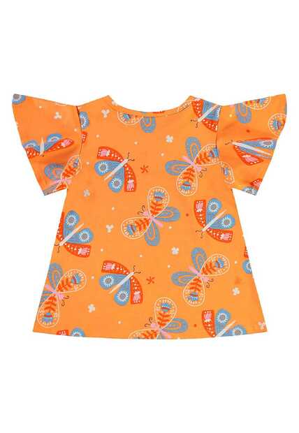 Conjunto Bata e Short Menina Bee Loop