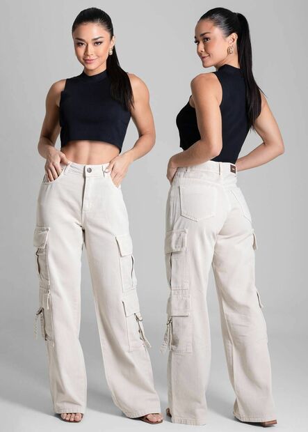 Cal?a Sarja Sawary Wide Leg - 280482